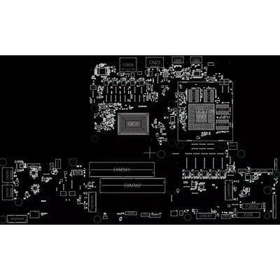 Acer Nitro 16 AN16-42 Nitro 17 AN17-42 PCB: ZPU boardview