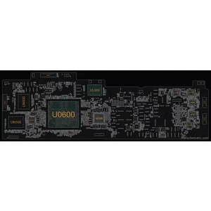 Apple MacBook Air 13'' A2681 M2 PCB: 820-02536 boardview prewiew
