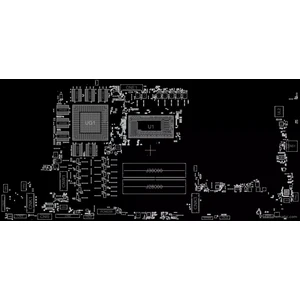 HP Omen 17-ck series PCB: G3LA REV D BoardView prewiew
