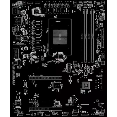 MSI B650 Gaming Plus WiFi Pro B650-S WiFi MS-7E26 BoardView