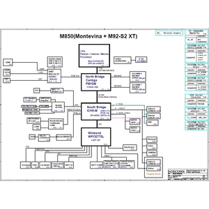 Sony Vaio VGN-NW series PCB: M850