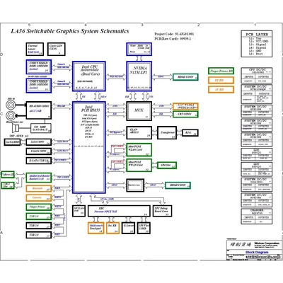 LA36 MB 09939-1 schematic