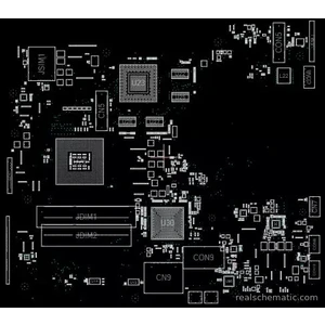 Fujitsu LifeBook AH531 PCB: FH5 boardview prewiew