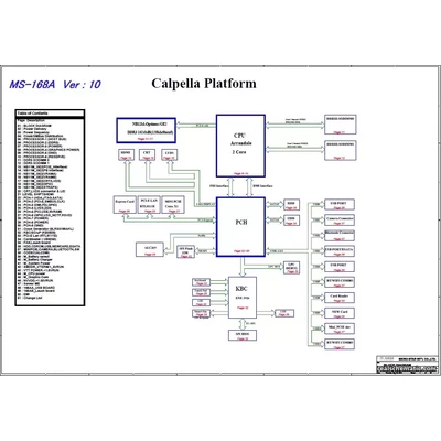 MSI CX623 schematic