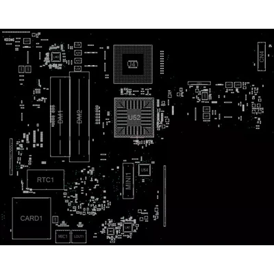 Dell Inspiron 1545 (UMA) PCB: 08212-1 boardview