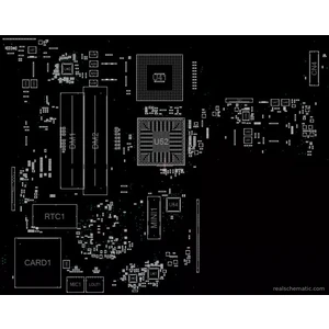 Dell Inspiron 1545 (UMA) PCB: 08212-1 boardview prewiew
