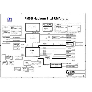Dell Studio 1535 1435 PCB: FM6B