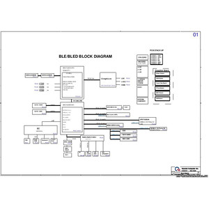 Toshiba Satellite L750D L755D PCB: BLE / BLED