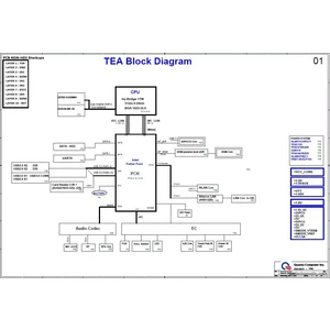 Toshiba Satellite U840W U845W PCB: DA0TEAMBAD0