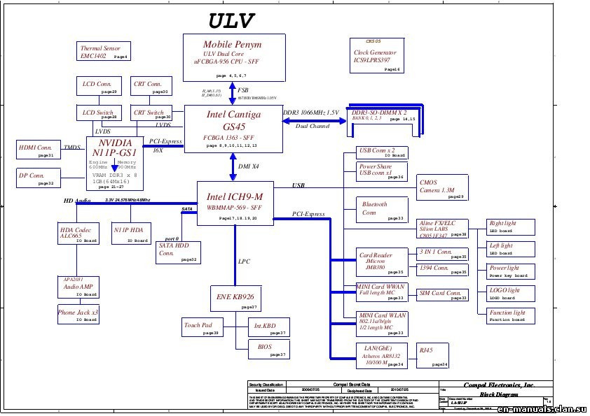 Dell Alienware M11x R1 schematic boardview