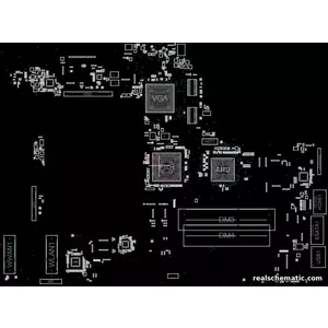 Lenovo IdeaPad B575 boardview prewiew