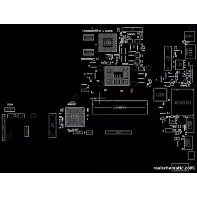 JWA DA0JWAMB8C1 boardview